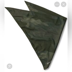 Eddie Bauer Multidana Green Camouflage Double Sided Triangle Bandana Unisex